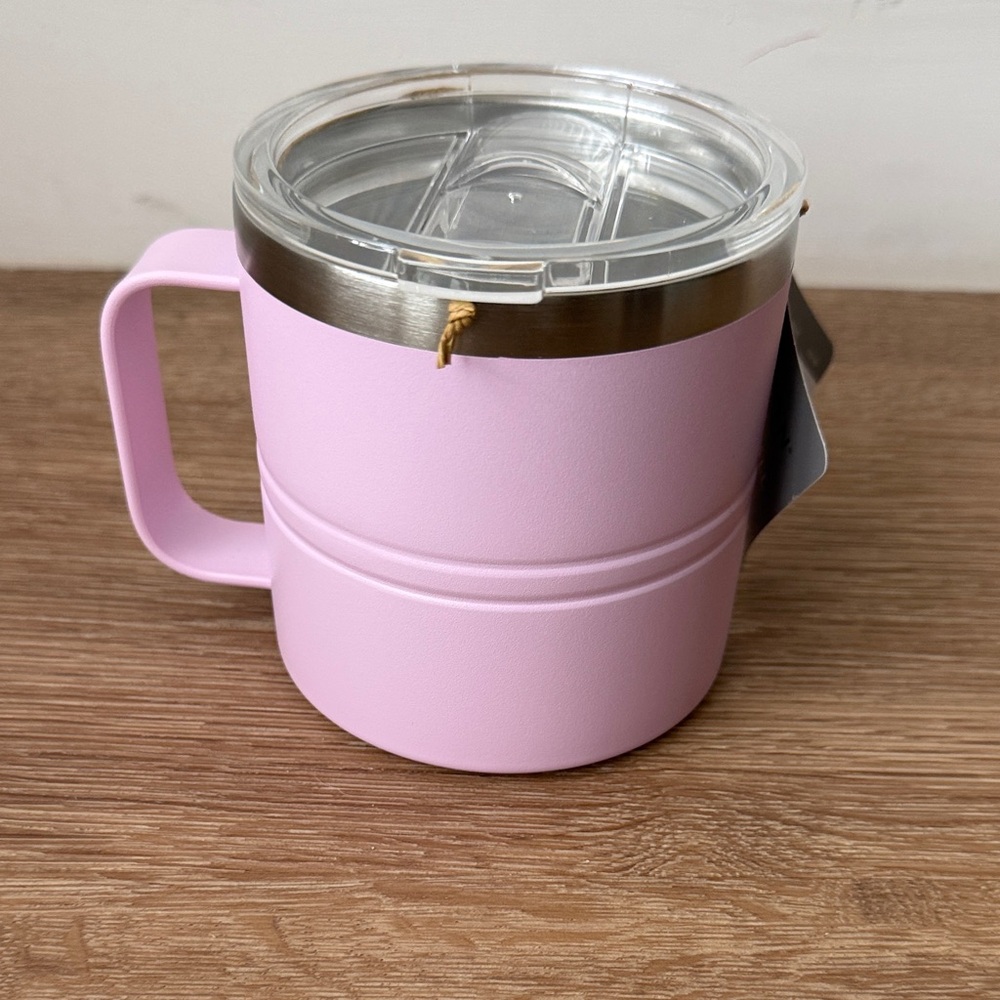 Croton Pink Double Wall Mug